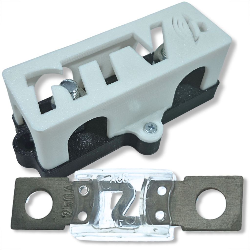 KIT PORTA FUSÍVEL MEGA COM FUSÍVEL PARA SOM AUTOMOTIVO BARRAMENTO 3 VIAS