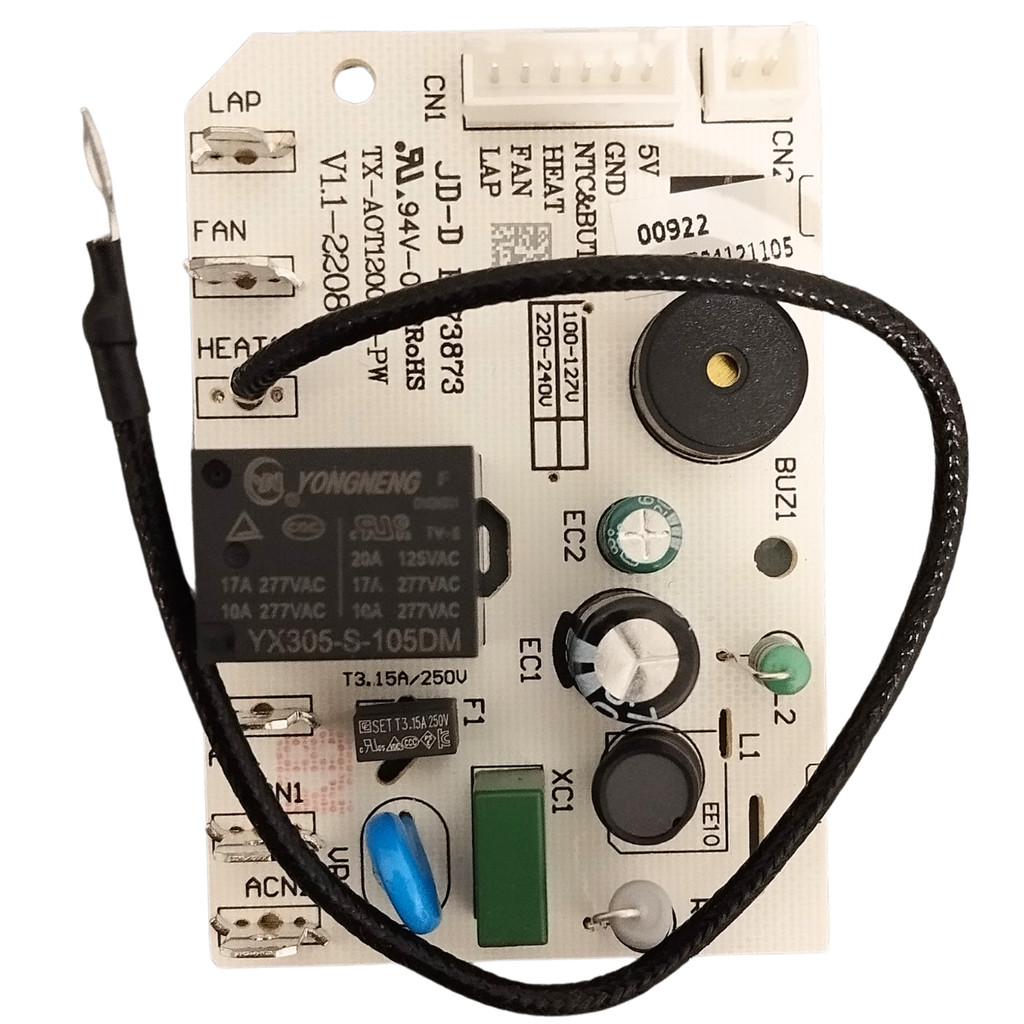 Placa Eletronica 127v/220v Air FRY Mondial Afon-12l-bg