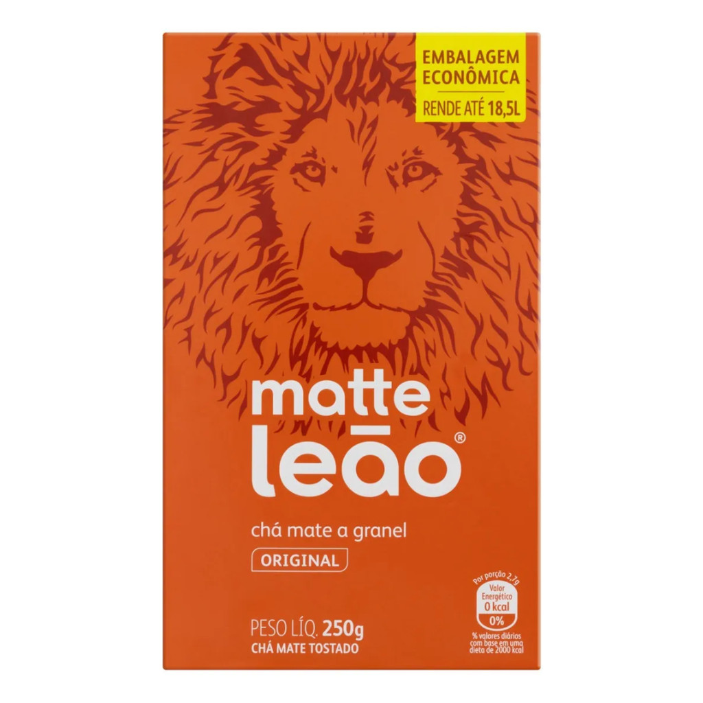 Chá Matte Leão Mate Original em Ervas Erva Mate 250 ou 1000g