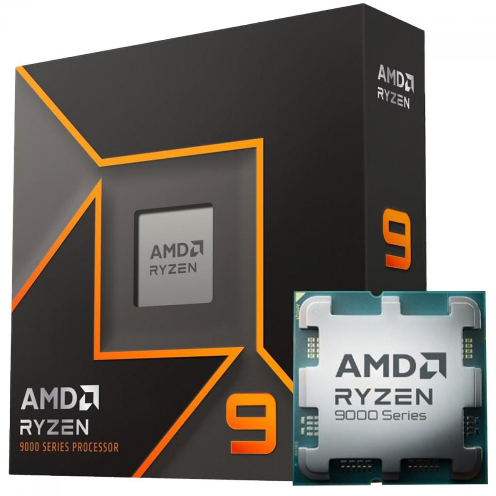 Processador AMD Ryzen 9 9950X, 4.3GHz (5.7GHz Turbo), 16-Cores 32-Threads,AM5,SemCooler,100001277WOF