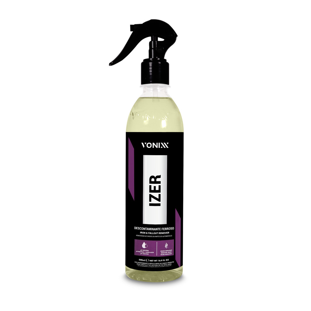 Descontaminante Ferroso Automotivo Rodas Pintura Freios Remove Oxidação 500ml VONIXX Izer
