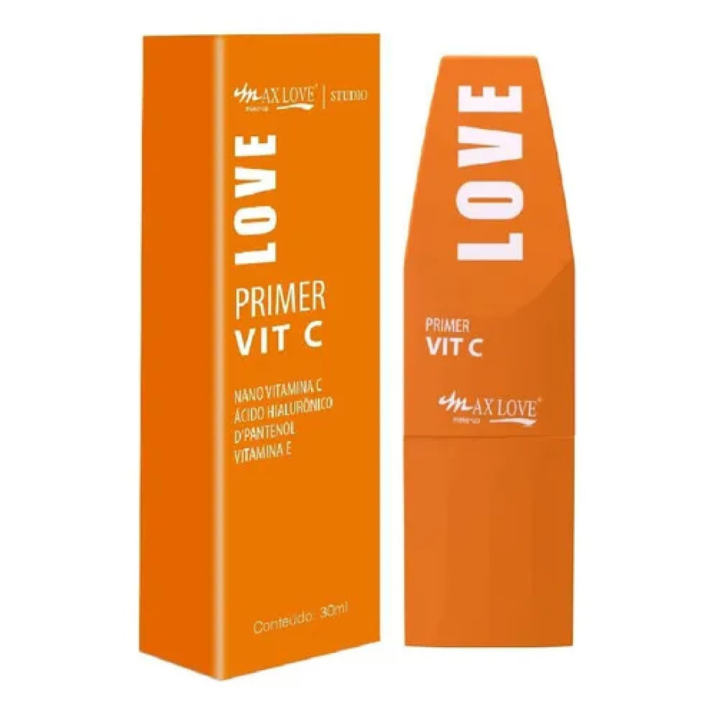 Max Love Prime Facial Com Ácido Hialurônico-Vitamina-C 30Ml