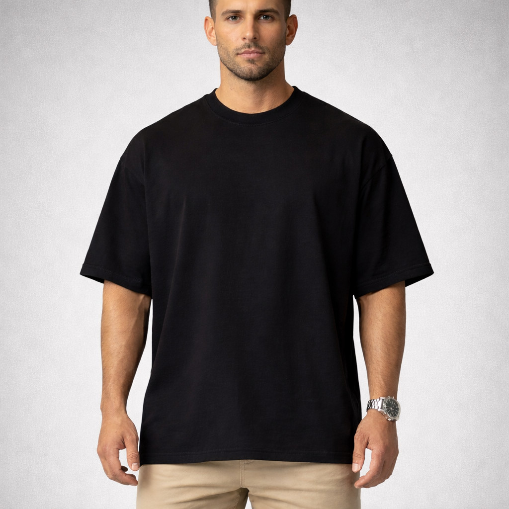 Camiseta Oversized Lisa Grande 100% Algodão Streetwear Treino Academia Passeio
