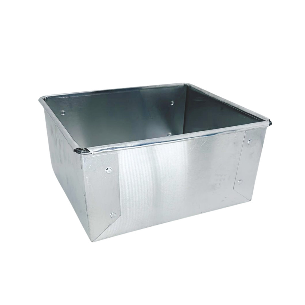 Forma de Bolo Retangular Alta Fundo Fixo 20x17x10cm Em Alumínio em Oferta na Shopee