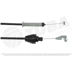 Cabo de comando do acelerador Renault Clio 1996 a 2016 TUBA