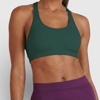 Top Esportivo Lupo Challenge Sem Bojo - Verde Escuro em Oferta na Shopee