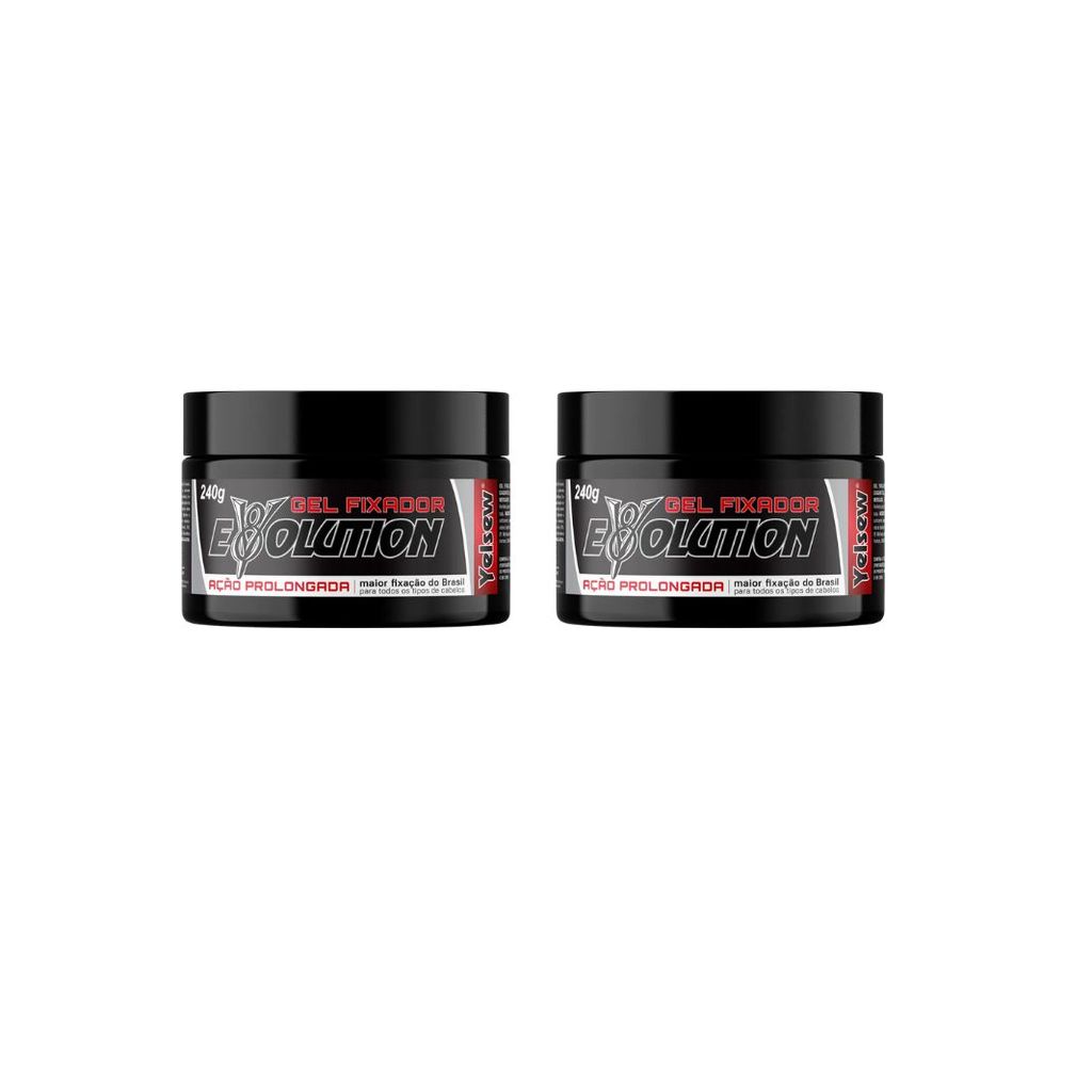 KIT C/2 UN GEL FIXADOR EVOLUTION YELSEW 240G