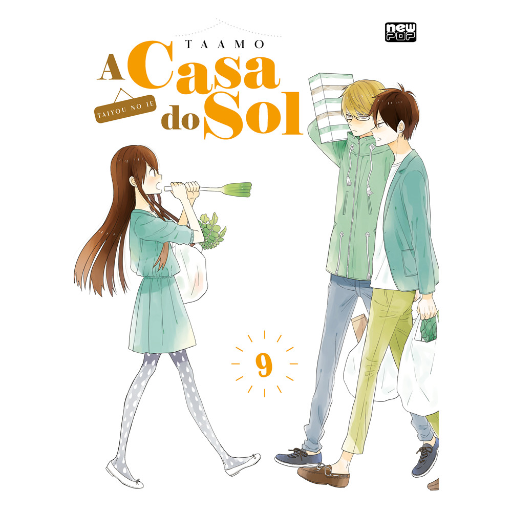 Capa do livro Mangá - A Casa do Sol: Volume 9 - por Taamo - Editora New Pop