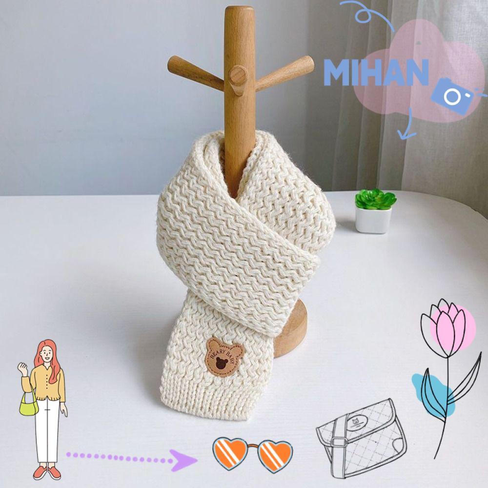 MH-BEAUTY Xale De Malha , Cachecol Infantil De Cor Sólida Outono Inverno , Gola Fofa De Alta Qualidade Para Crianças em Oferta na Shopee