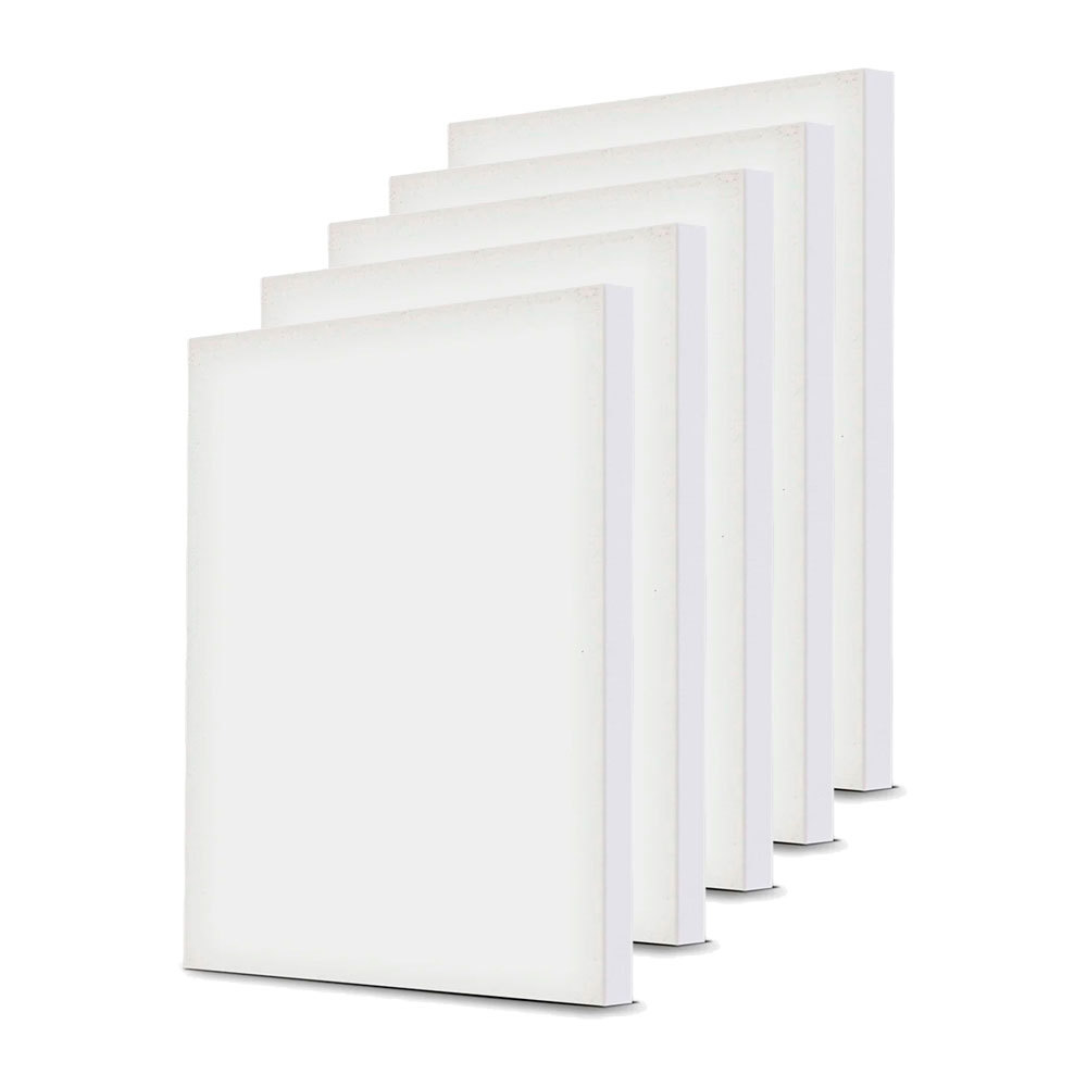 5 Telas Para Pintura 16x22 Para Tintas Óleo, Guache ou Acrílica