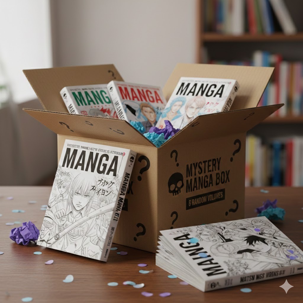 MYSTERY MANGA BOX - Em Portugues