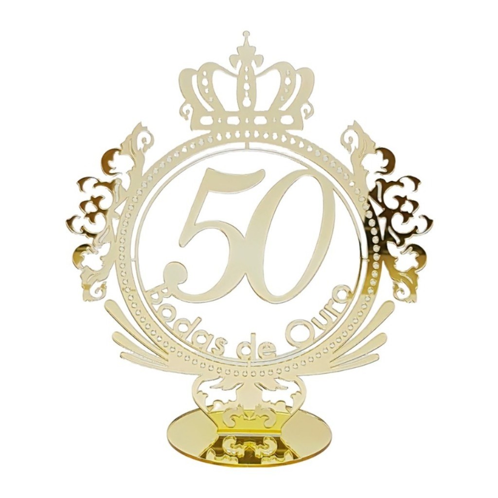 O que é Topo de Bolo 50 Anos de Casados? Guia e Onde Comprar | BuscaProdutos