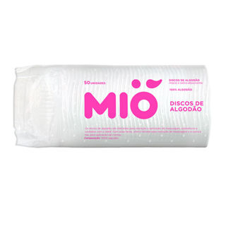 Discos de Algodão Mió 50 Unidades em Oferta na Shopee