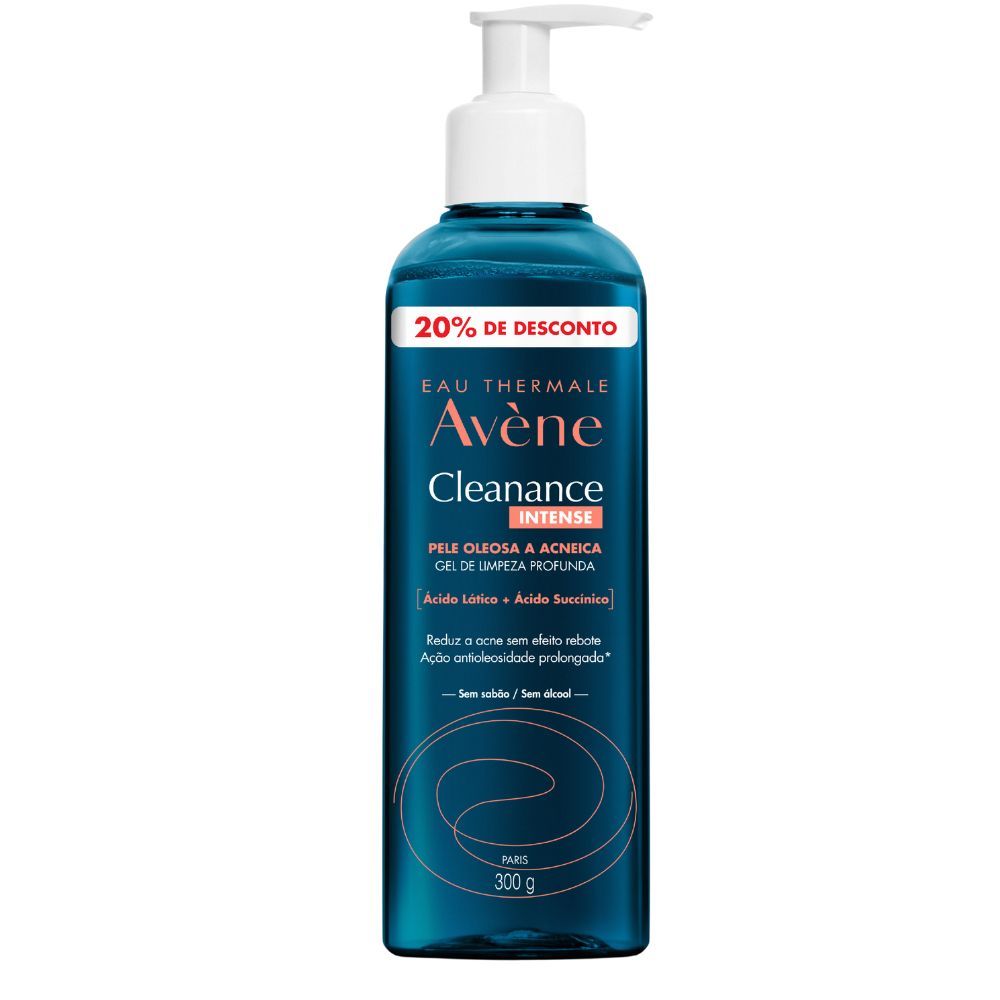 Gel de Limpeza Profunda Avène Cleanance Intense 20% de Desconto 300g