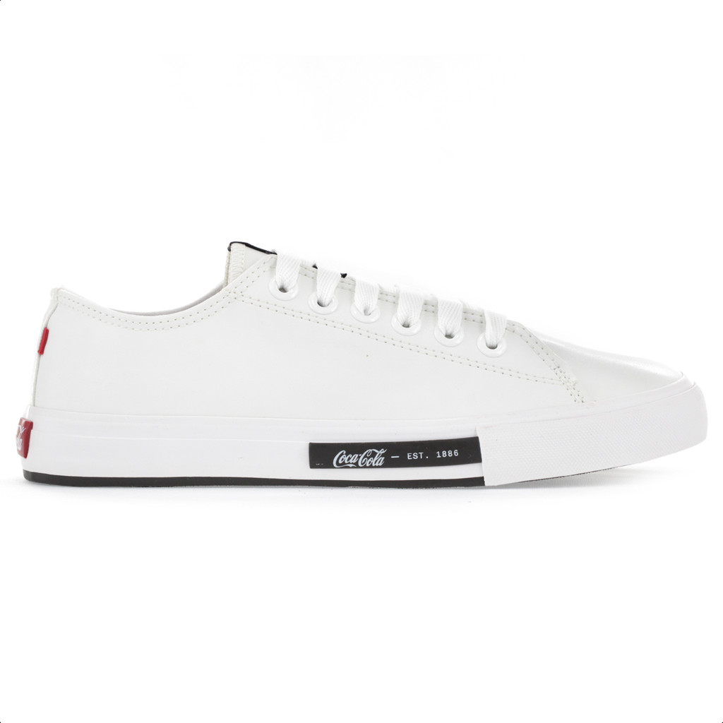 Tênis Coca Cola Daytona Classic Branco - Masculino