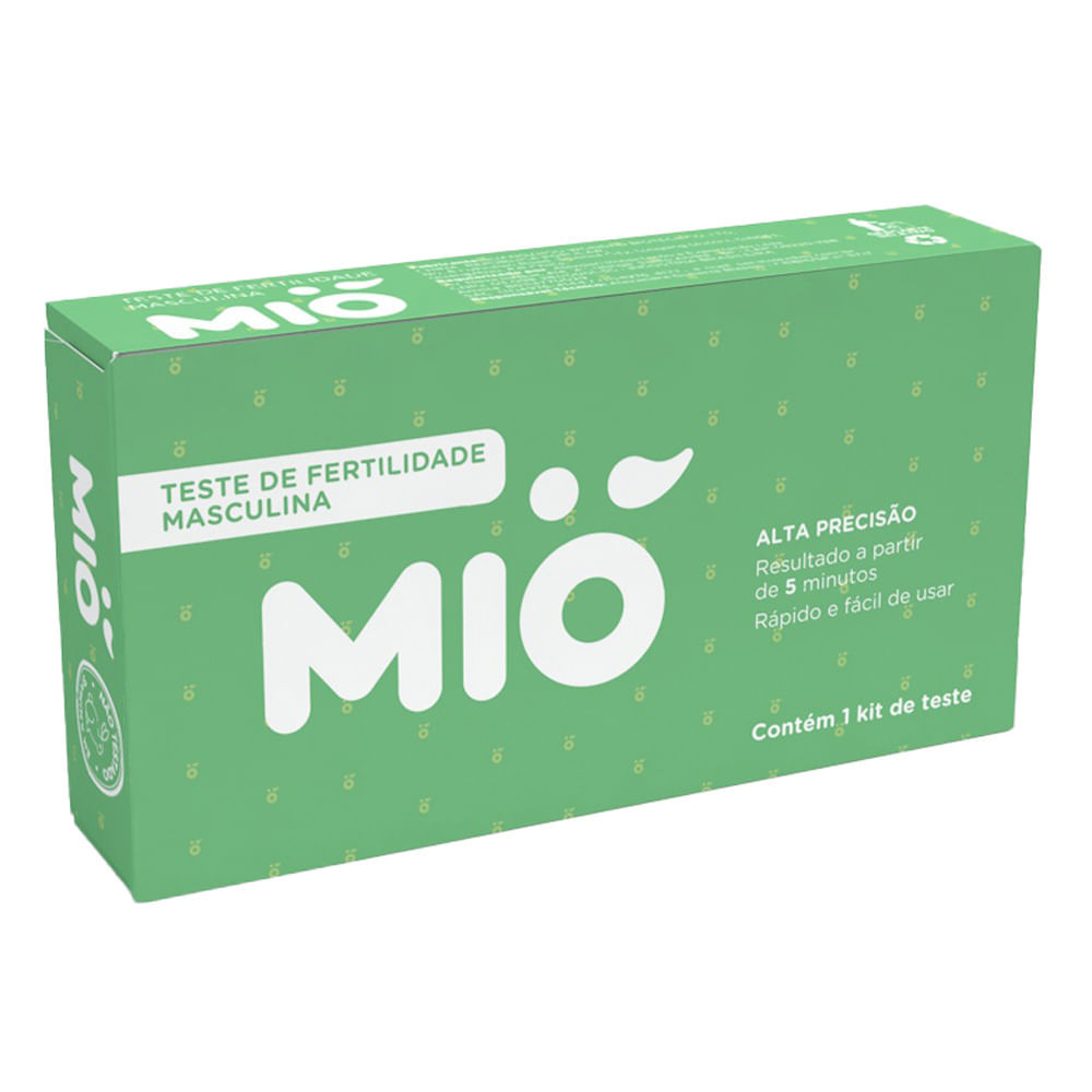 Teste de Fertilidade Masculina Mió com 1 Unidade em Oferta na Shopee