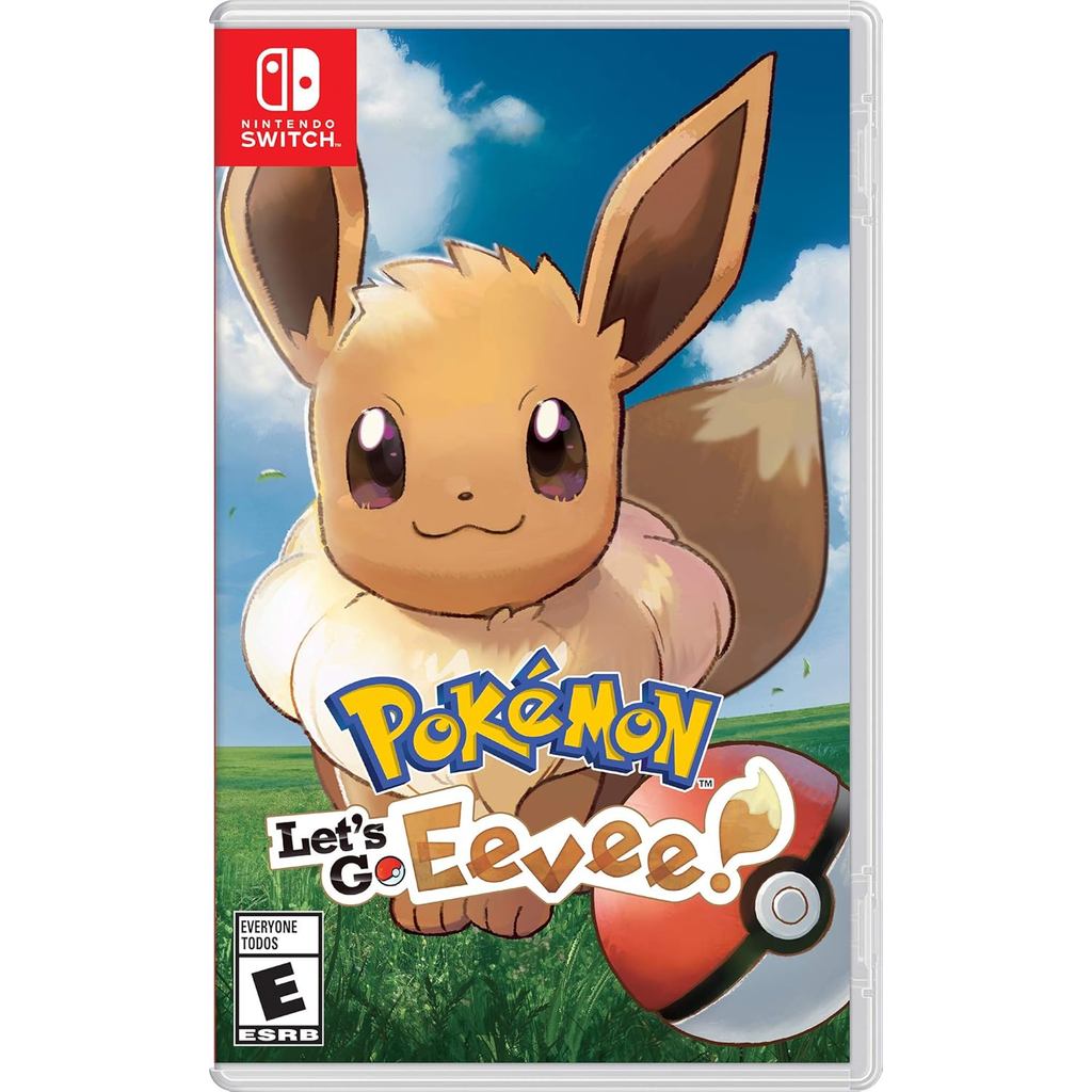 Pokémon Let's Go Eevee Switch Midia Fisica em Oferta na Shopee