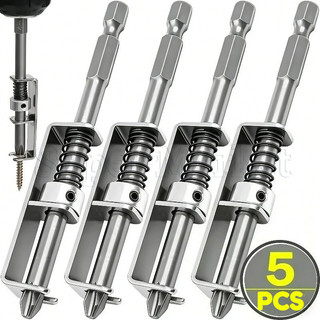 Broca De Suporte De Retentor De Parafuso Com Mola-Chave De Fenda Anti-Queda Universal-Ferramenta De Pinça-Parafusos De O