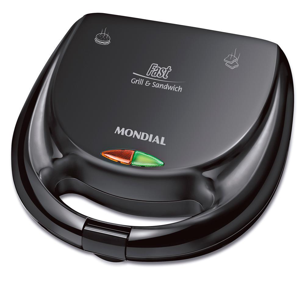 Sanduicheira Mondial Fast Grill e Sandwich S-12 em Oferta na Shopee