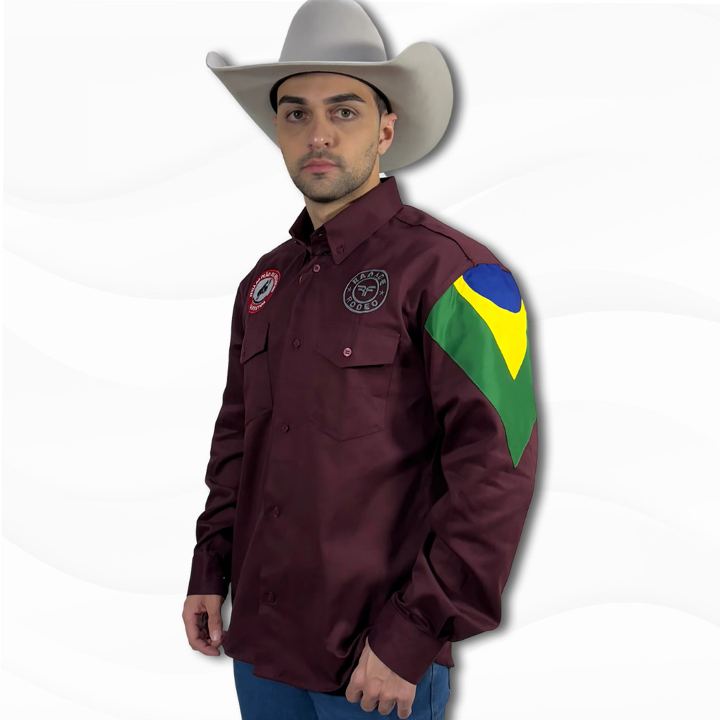 Camisa Radade Barretos Country Bordada Em Relevo Coleção New