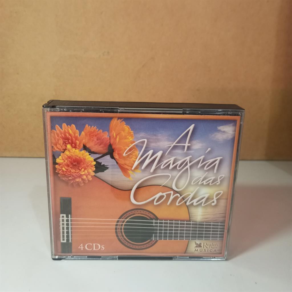 CD varios artistas A magia das cordas - 4 CDs - Reader''s Digest Música