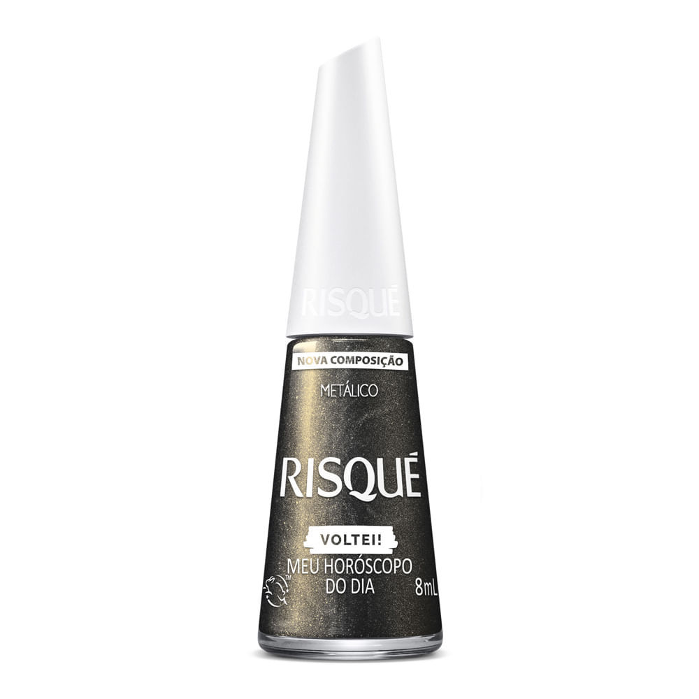 Esmalte Risqué Voltei Meu Horóscopo do Dia Metálico 8ml em Oferta na Shopee