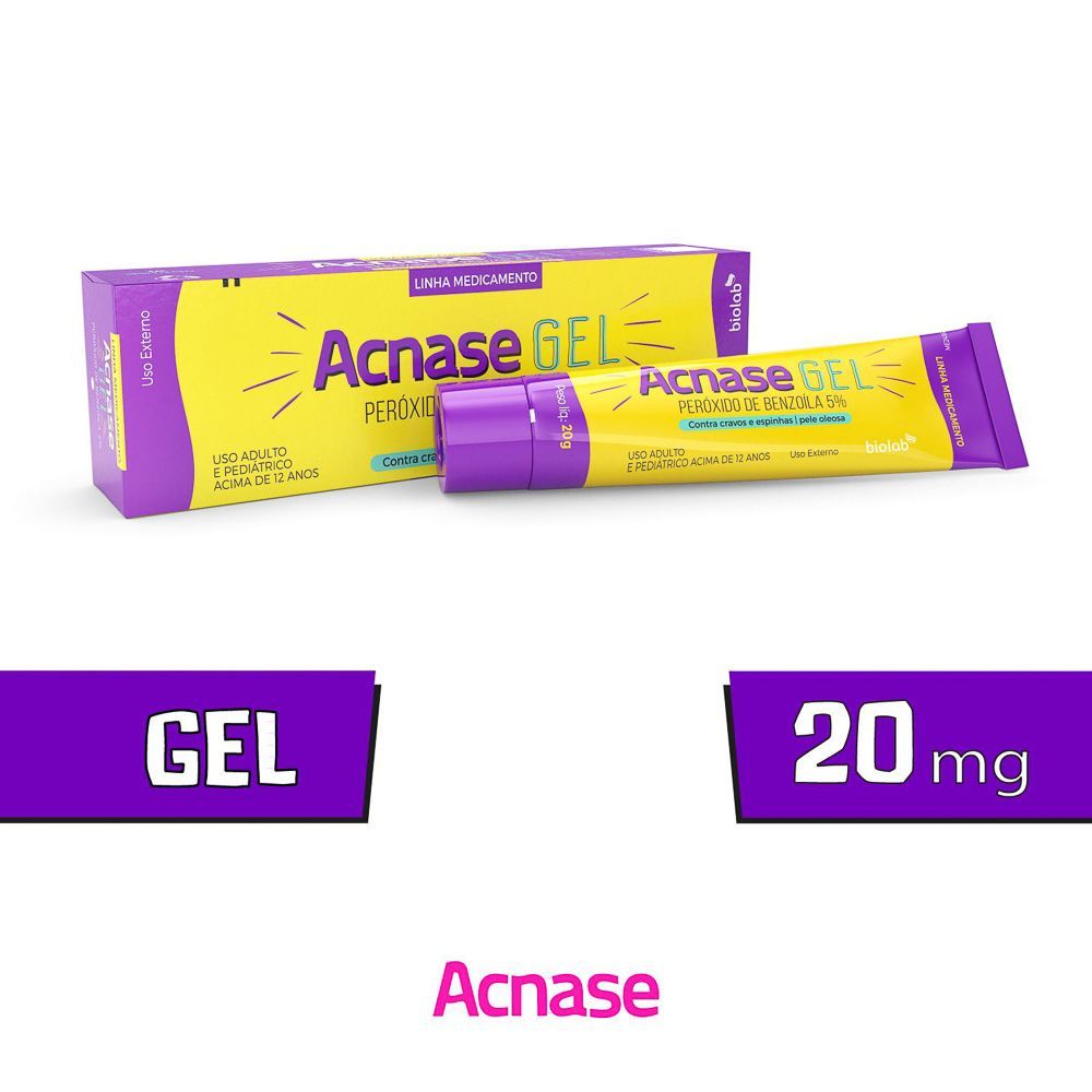 Acnase Gel com 20g em Oferta na Shopee