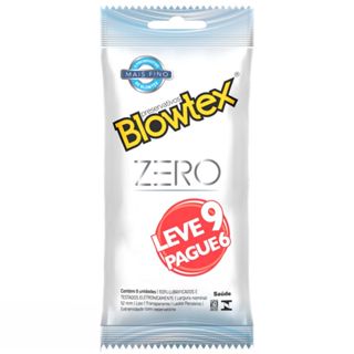 Preservativos Blowtex Zero 9 Unidades em Oferta na Shopee