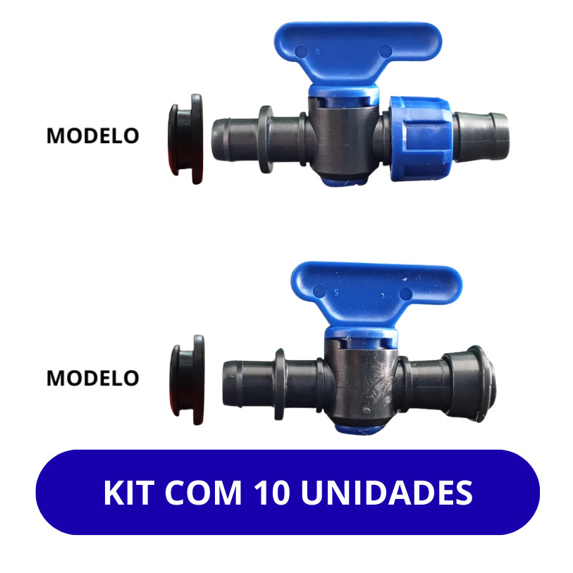 REGISTRO INICIAL 16MM COM CHULA PARA FITA GOTEJADORA 10 UNI