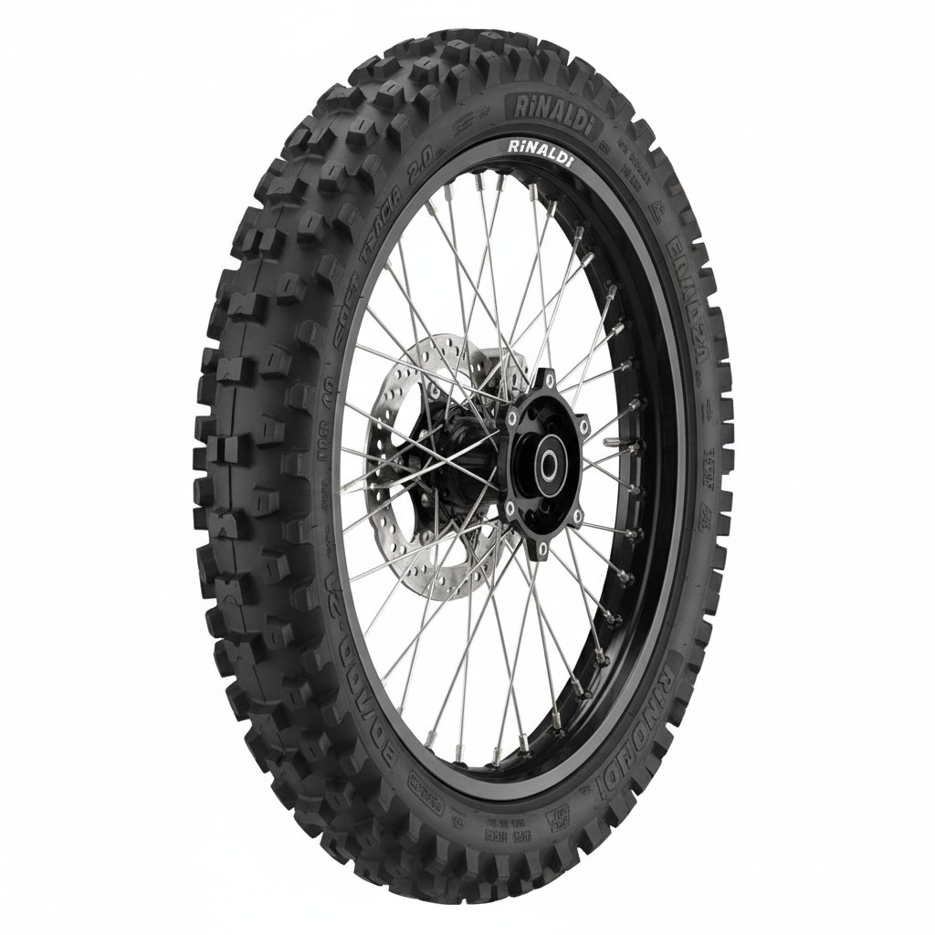 Pneu Rinaldi 90/100-21 MS49 Dianteiro CRF 230 250 TTR YZ SX RM 250 Trilha Motocross