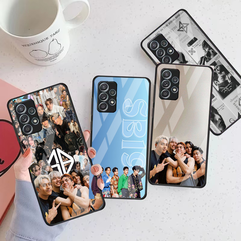 SB19 03 Capa De Telefone De Vidro Para Samsung Galaxy A16 A15 A25 A35 A55 A53 A54 A34 A14 A32 A52 4G 5G A56 A54