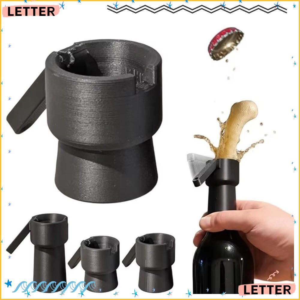 Abridor De Garrafa De Cerveja Com Alavanca De Carta , Portátil De Garrafas Diferentes Lata Multifuncional