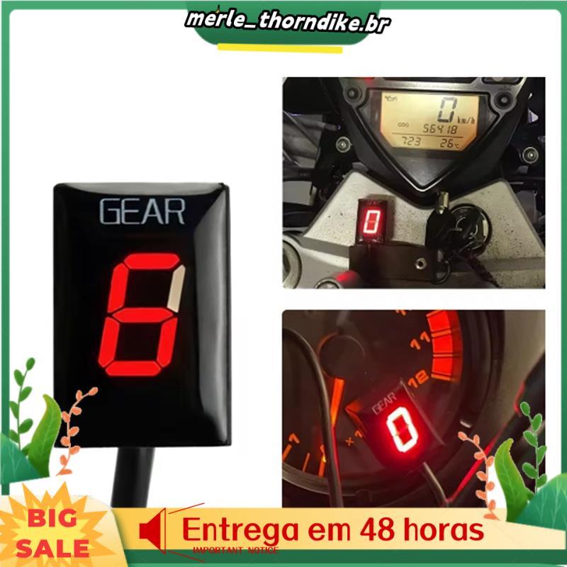 Motocicleta LED Instrumento Engrenagem Display Digital forSuzuki GSX1400 GSF650 GSF1250 RM-Z250 VZ800