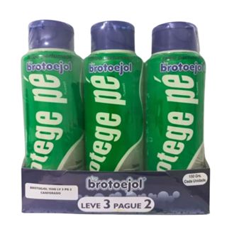 Talco para os Pés Brotoejol Protege Pé Leve 3 pague 2 em Oferta na Shopee
