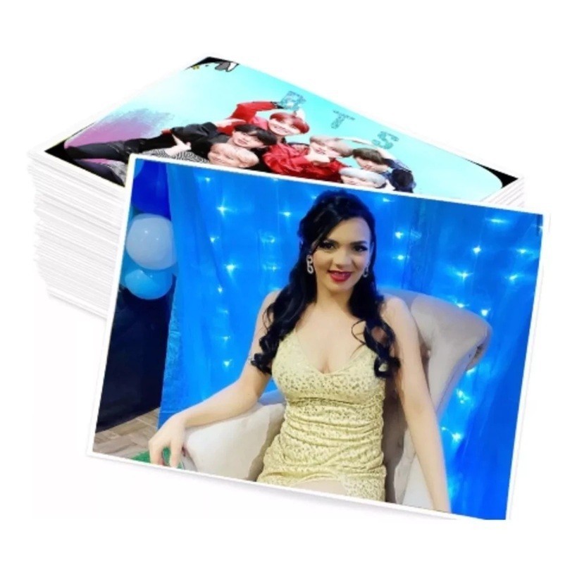 Pacote 10 à 100 Fotos 10x15 - Escolha suas fotos Qualidade Luxo Profissional e Brilho Intenso em Oferta na Shopee