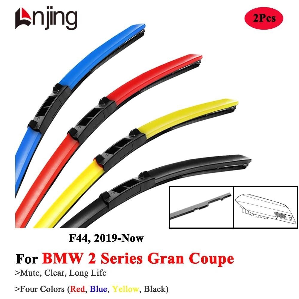 LNJING Lâminas De Limpador Coloridas Para BMW Série 2 Gran Coupe F44 216d 218i 220i 220d M235i 2019 2021 2022 2023 2024 