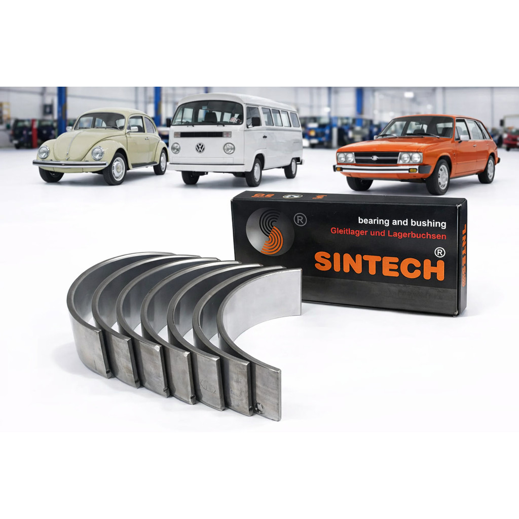 Bronzina Biela SINTECH para XEF Brasilia Fusca Gol Kombi SP2 Variant Variant II 1.3 1.5 1.6 8V