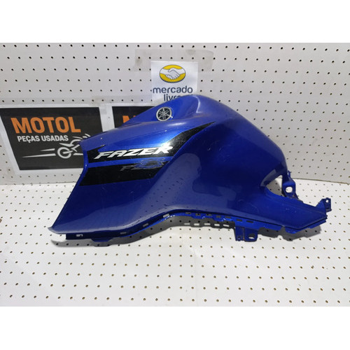 Aba Tanque  Esque Yamaha Fz 15 / Fazer 150 Original 23/24 Azul
