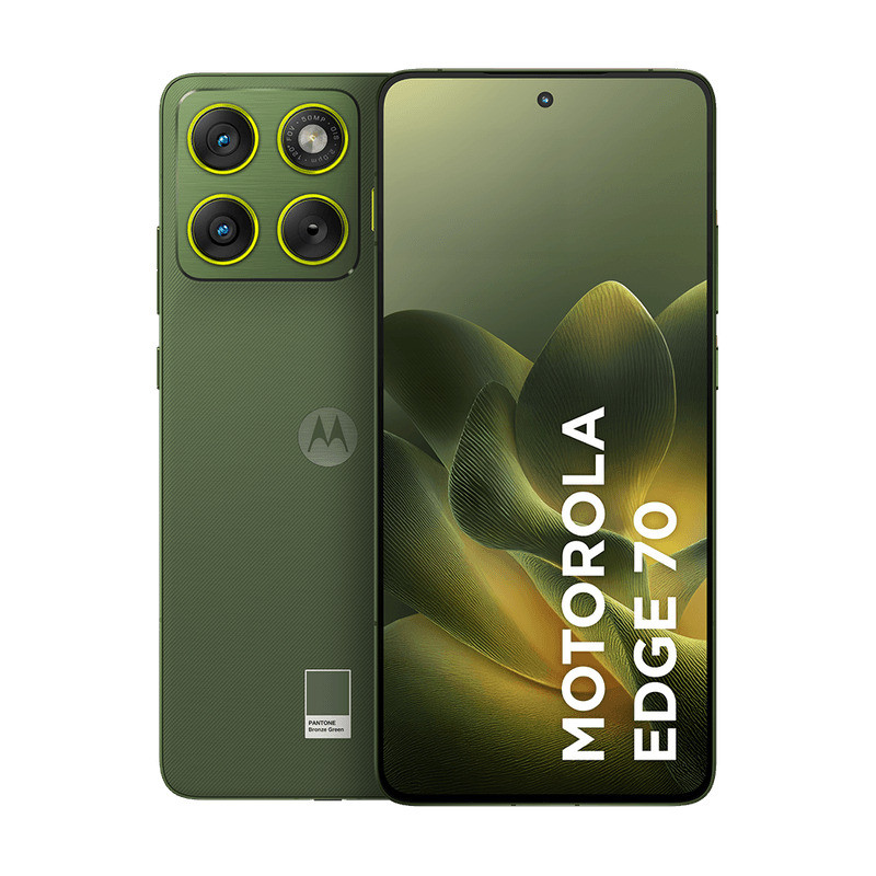Smartphone Motorola Edge 70 5G 256GB - Bronze Green, 24GB (8GB RAM + 16GB RAM Bo