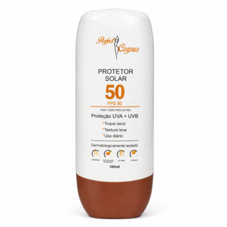 Protetor Solar FPS 50 Proteção UV + UVB Perfect Corpus 120ml em Oferta na Shopee