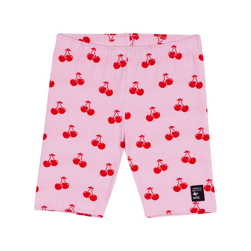Bermuda Ciclista Estampada Menina Marisol