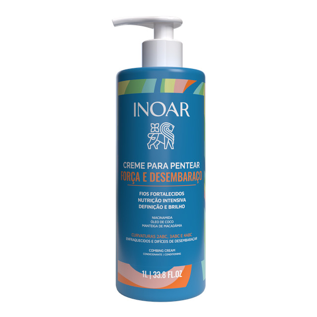 Inoar Creme Para Pentear Força e Desembaraço 1L