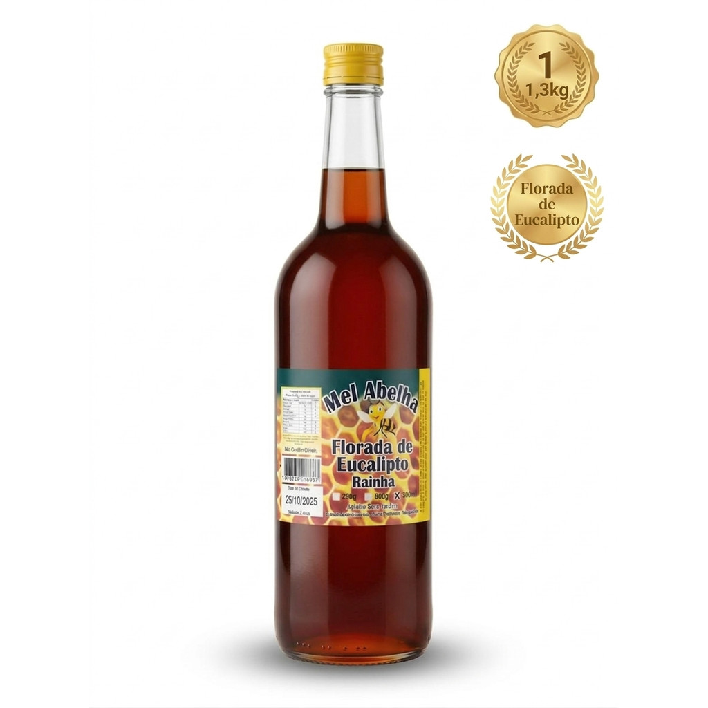 Mel 100% Puro Abelha Rainha 1.3 KG Silvestre, Laranjeira ou Eucalipto (DIRETO de MG) Mel 100% Puro Abelha Rainha 1.3 KG Silvestre, Laranjeira ou Eucalipto (DIRETO de MG)