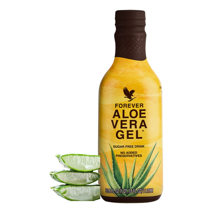 Aloe Vera Gel Suco Babosa - Natural Forever - 1 Litro B5