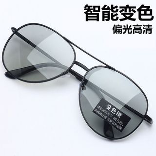Óculos polarizados para dirigir óculos de sol dedicados masculino na moda motorista dia noite dupla utilização mudança d