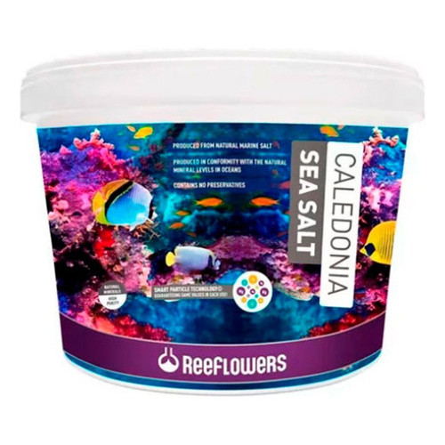 Sal Marinho Para Aquário Marinho Recife Reeflowers Caledonia