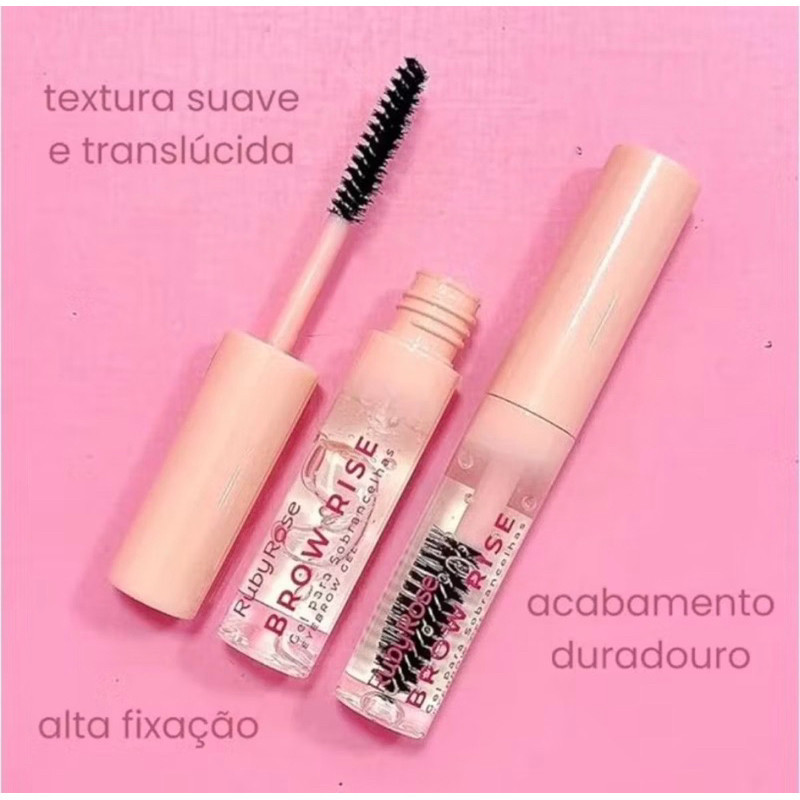 Gel Sobrancelha Ruby Rose Brow Rise – Alta Fixação
