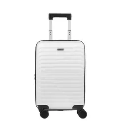 Mala de Viagem Bordo com Rodas 360º Essencial Plus - Branco