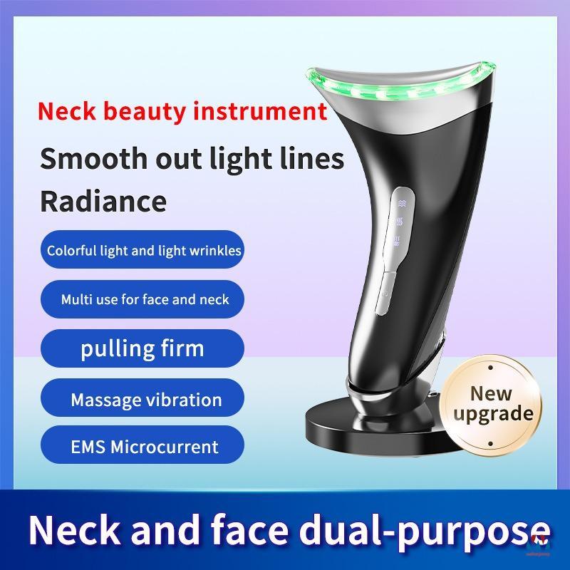 Dispositivo De Lifting Facial EMS Microcorrente V-Massageador De Pescoço Para Rejuvenescimento Da Pele Beleza Doméstica