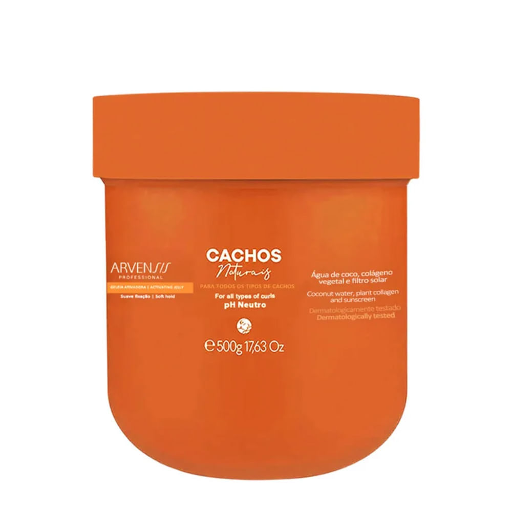 Geleia Ativadora Arvensis Cachos Naturais 500g em Oferta na Shopee